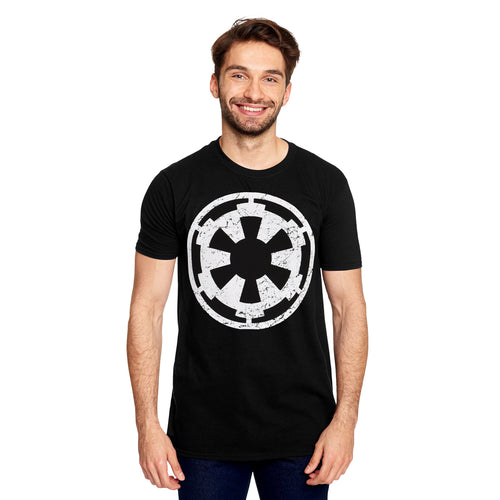 Imagen del producto Camiseta negra con logo del Imperio - Star Wars Andor