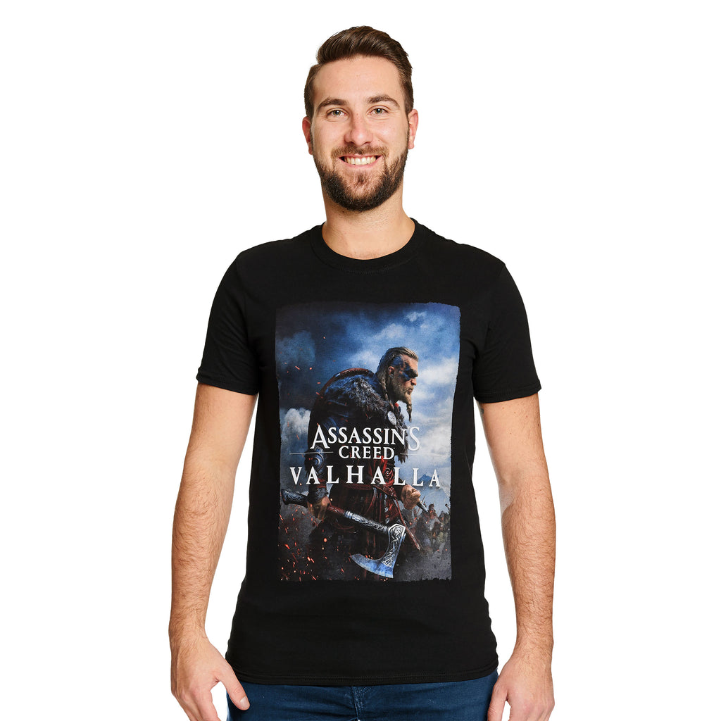 Imagen del producto Camiseta Eivor Valhalla negra - Assassin's Creed