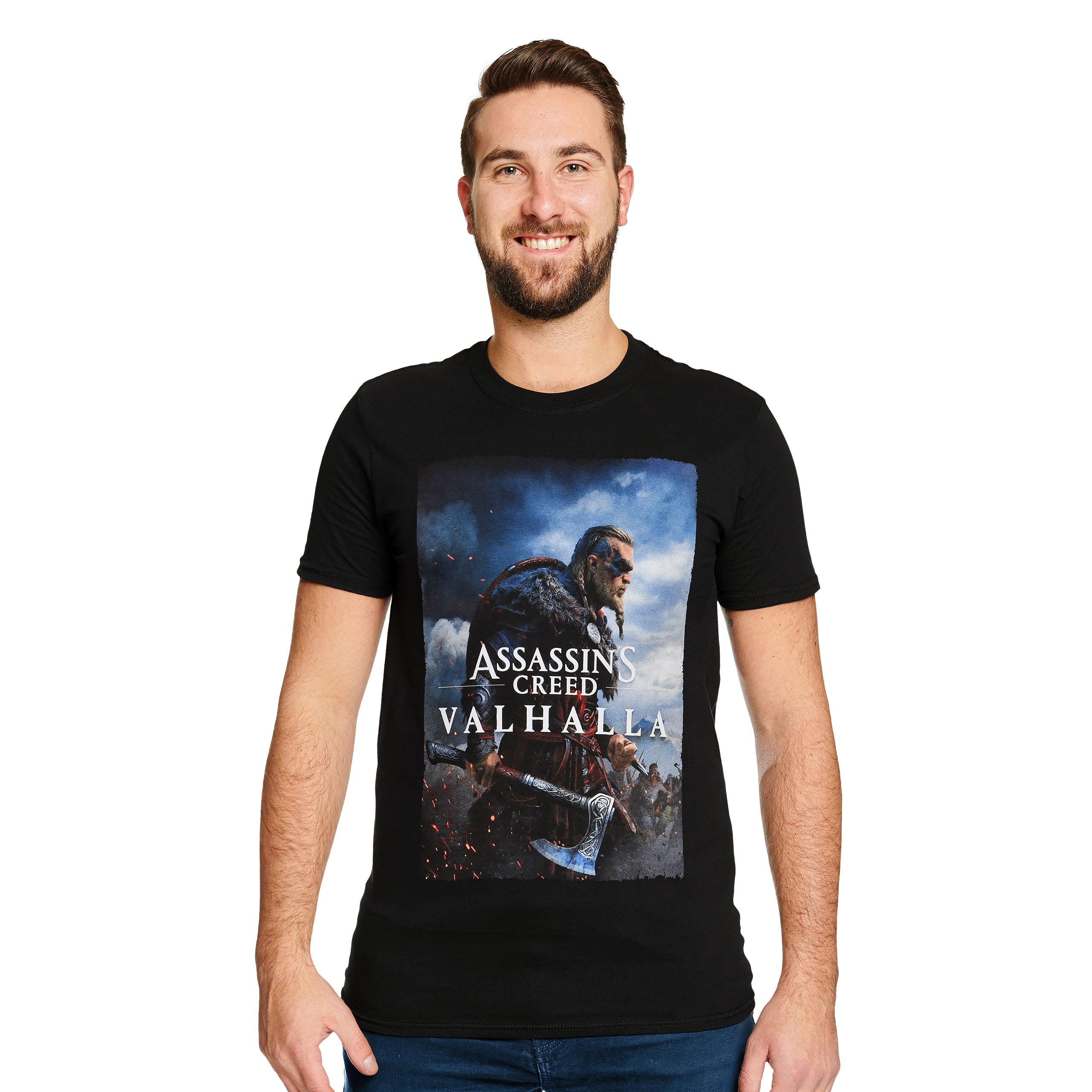 Imagen del producto Camiseta Eivor Valhalla negra - Assassin's Creed