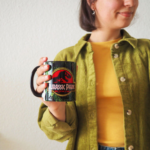 Imagen del producto Jurassic Park - Taza con logo de la jungla