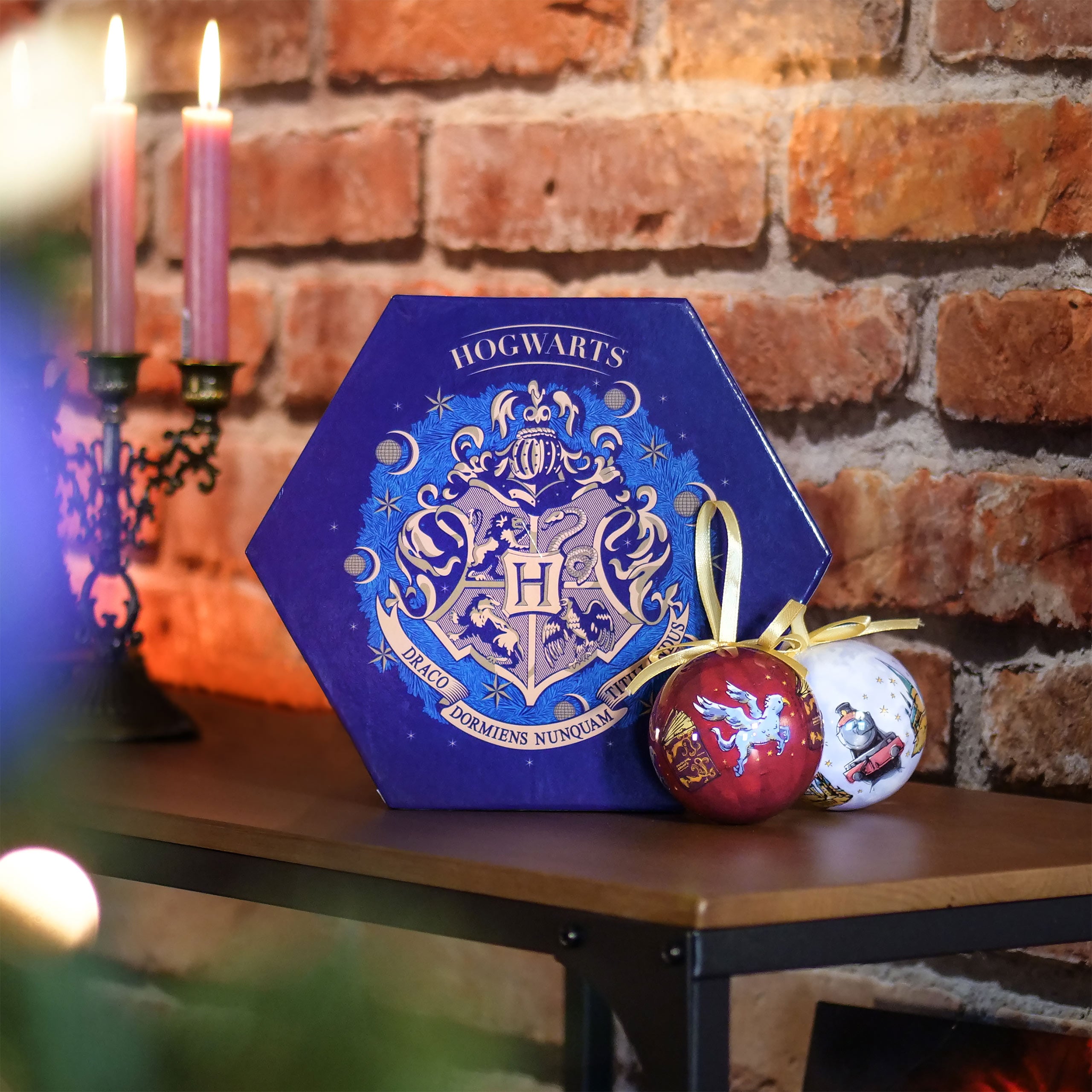 Imagen del producto Bolas para árbol de Navidad Wizarding World, set de 14 - Harry Potter