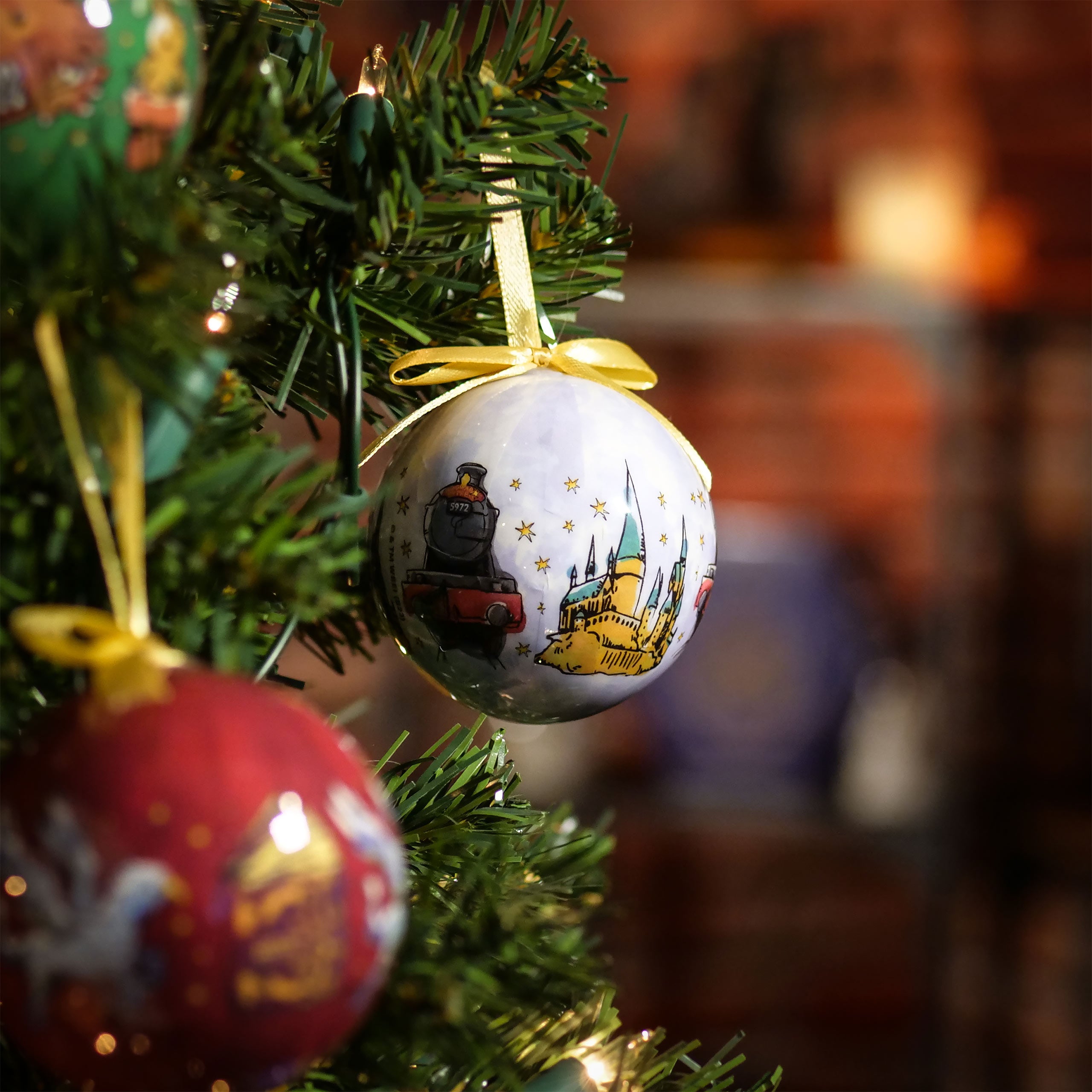 Imagen del producto Bolas para árbol de Navidad Wizarding World, set de 14 - Harry Potter