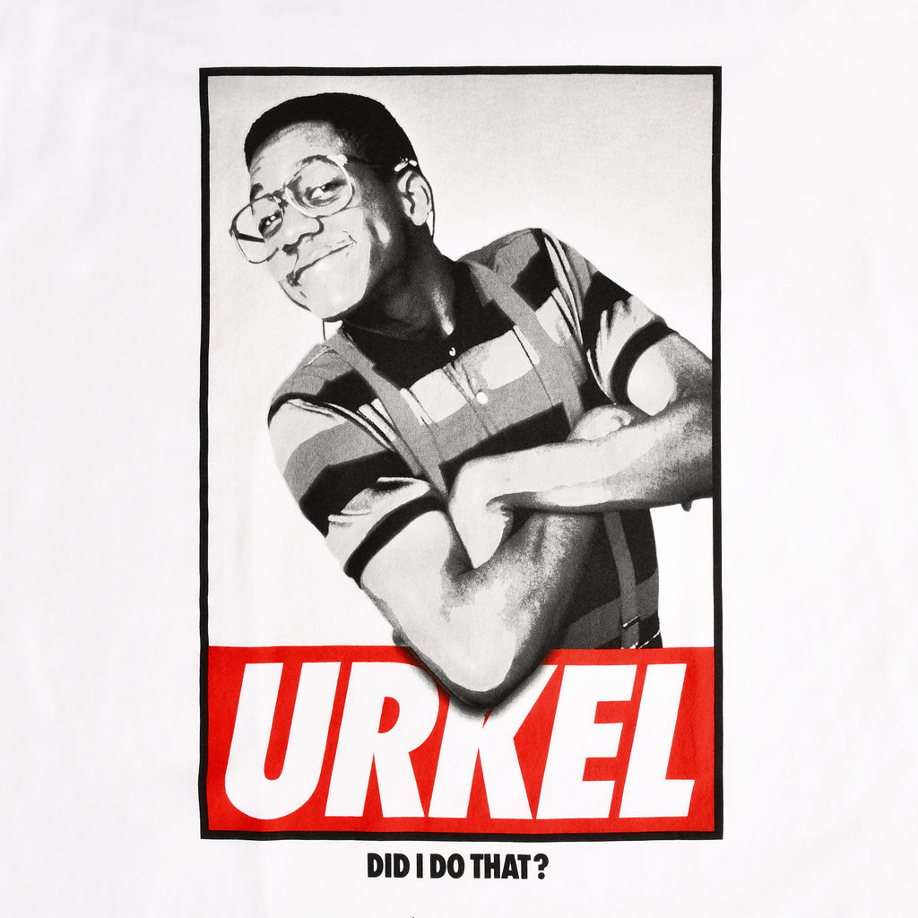 Imagen del producto Todos bajo un mismo techo - Camiseta blanca de Steve Urkel WB 100th