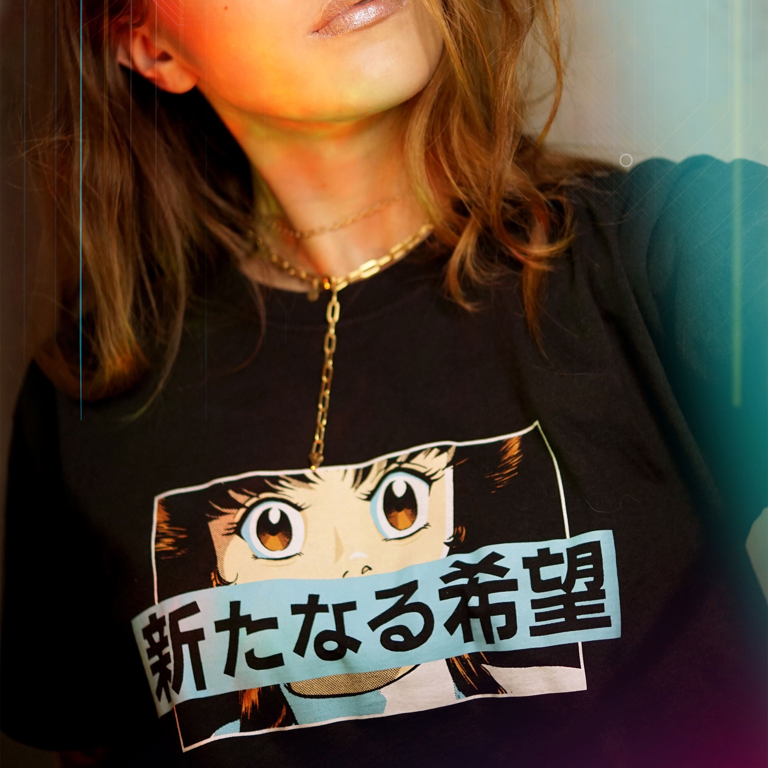 Product image Star Wars - Manga Leia T-Shirt Black