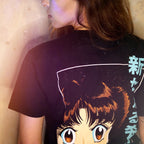 Product image Star Wars - Manga Leia T-Shirt Black
