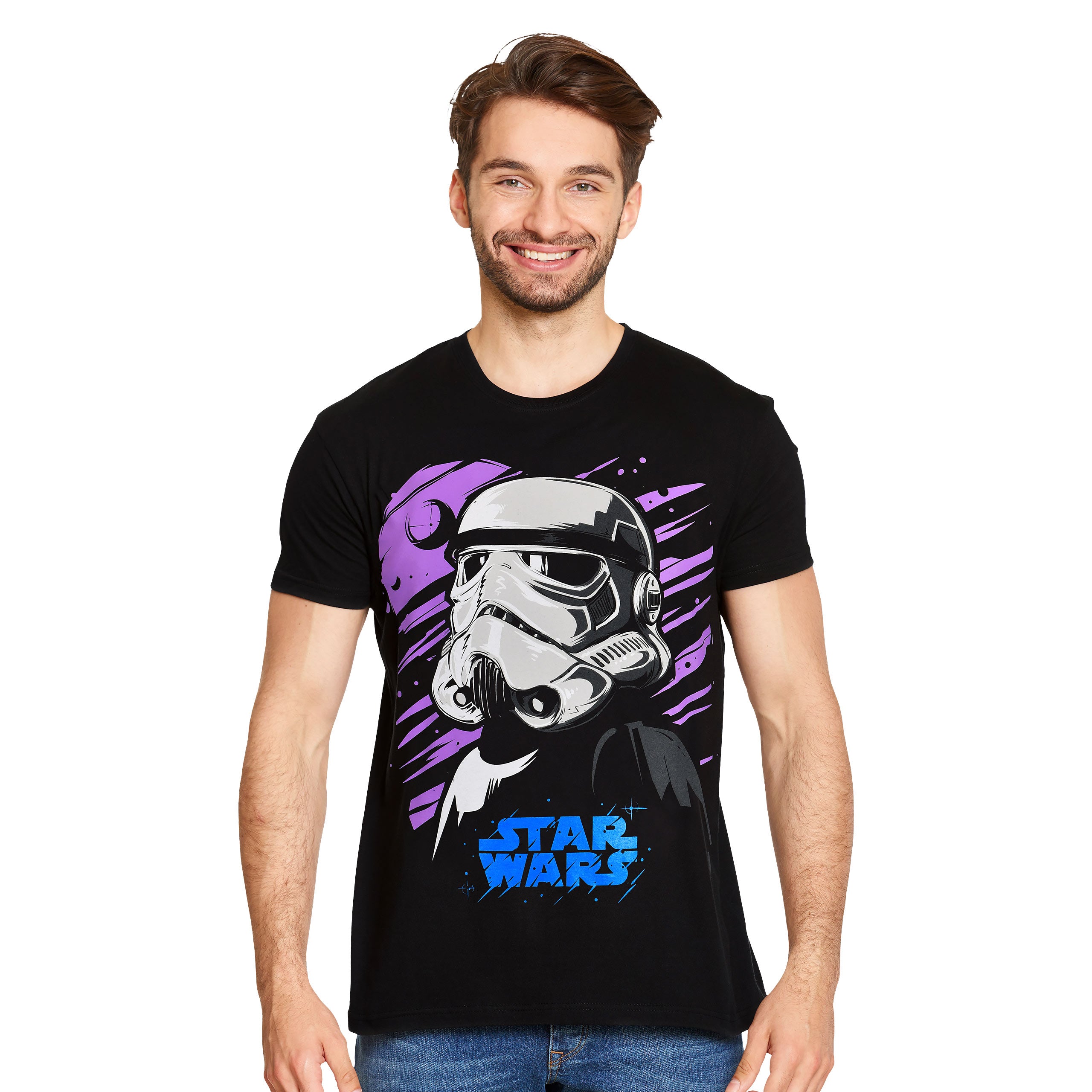 Imagen del producto Star Wars - Camiseta Galaxy Stormtrooper negra