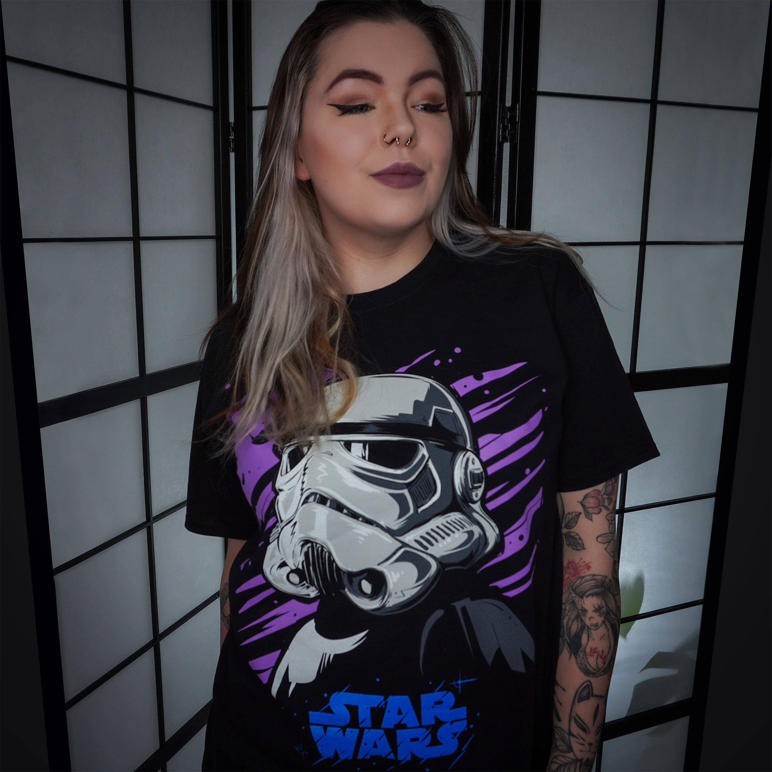 Imagen del producto Star Wars - Camiseta Galaxy Stormtrooper negra