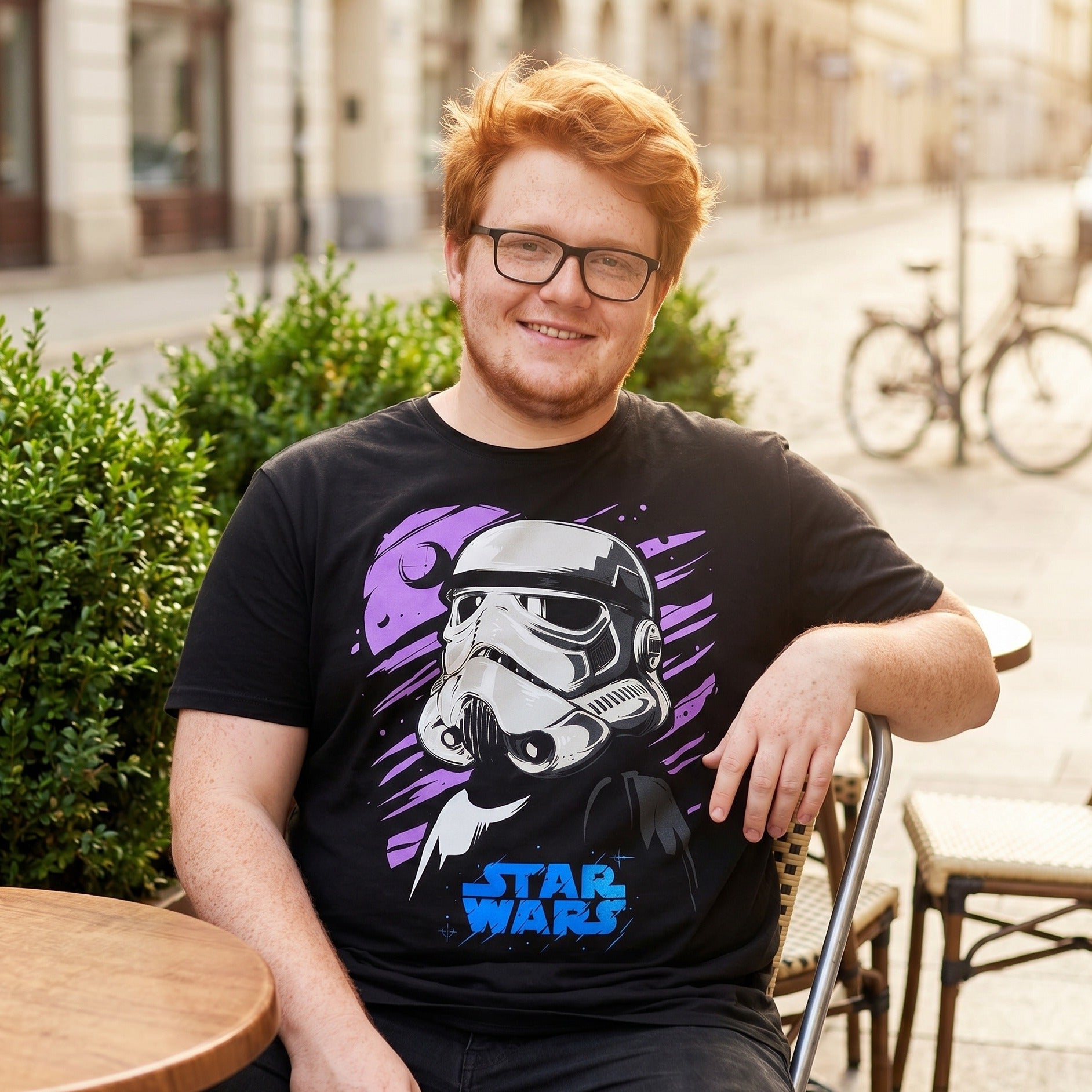 Imagen del producto Star Wars - Camiseta Galaxy Stormtrooper negra