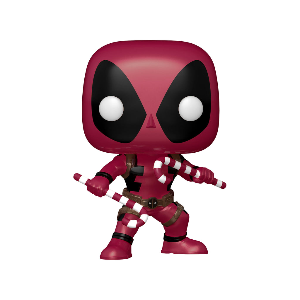 Imagen del producto Camiseta de Navidad de Deadpool con figura Funko Pop
