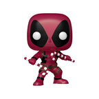 Imagen del producto Camiseta de Navidad de Deadpool con figura Funko Pop