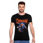 Imagen del producto Chainsaw Man - Camiseta con logo rojo en negro