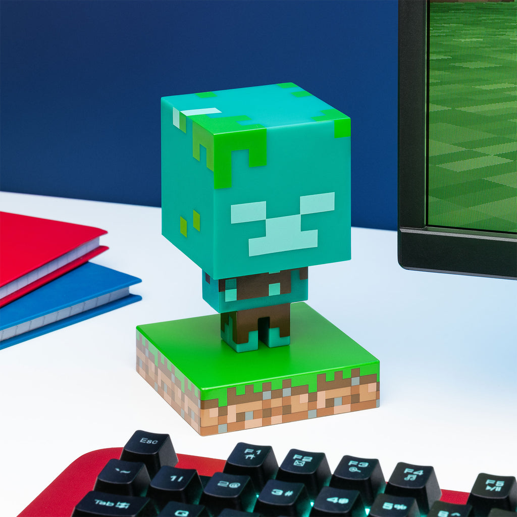 Imagen del producto Minecraft - Lámpara de mesa 3D Zombie Ahogado