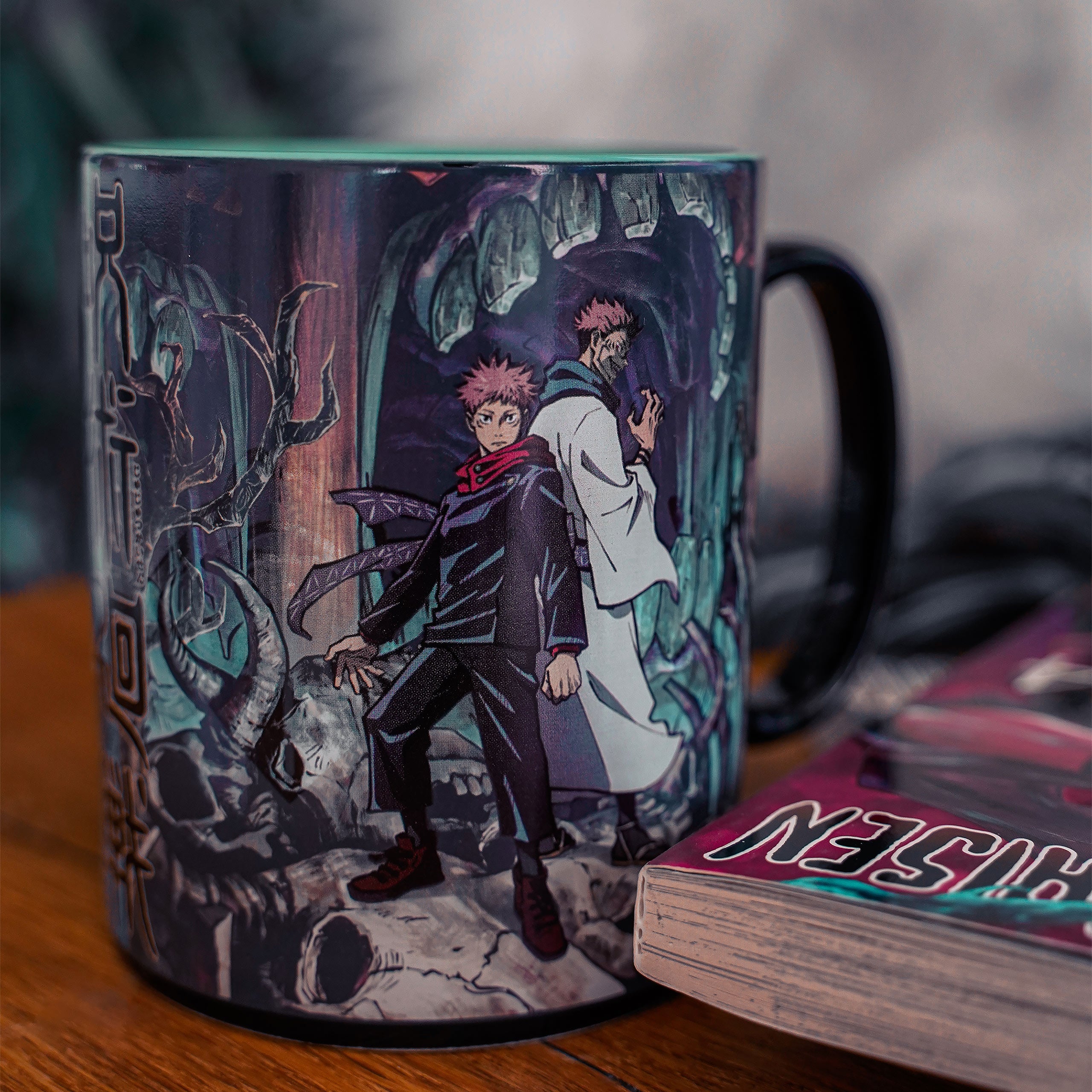 Imagen del producto Jujutsu Kaisen - Taza de efecto térmico de Itadori & Sukuna