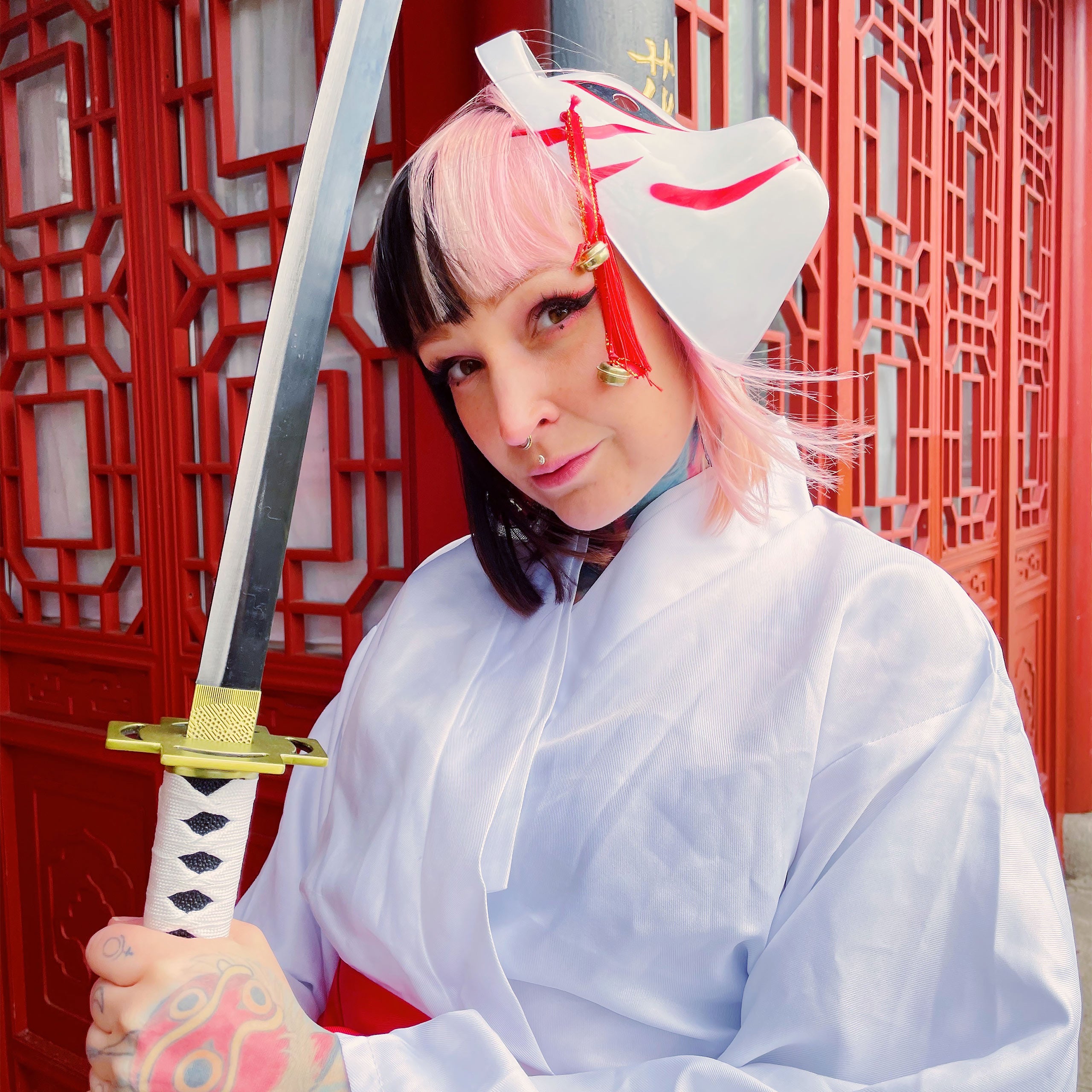 Imagen del producto Katana Wado Ichimonji para fans de One Piece