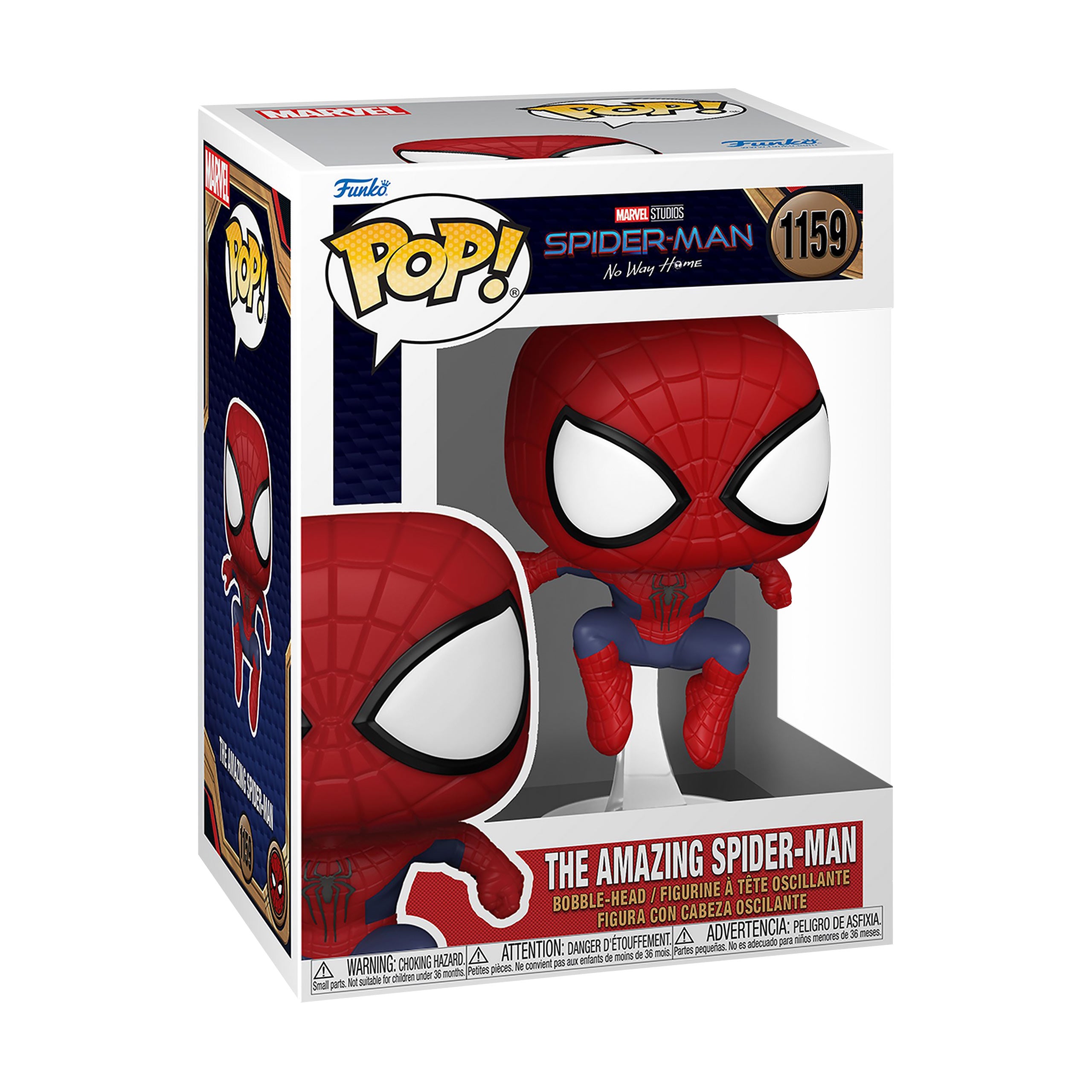 Imagen del producto Spider-Man-No Way Home - Increíble figura de cabeza oscilante Funko Pop de Spider-Man