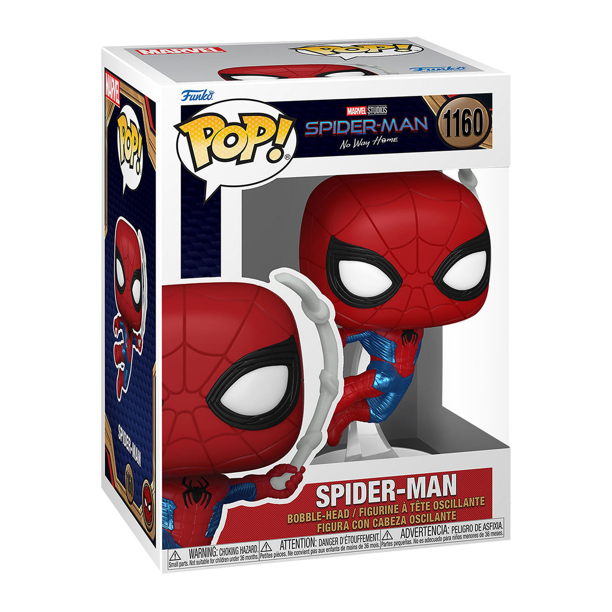 Imagen del producto Spider-Man-No Way Home - Swing Metallic Funko Pop Figura de cabeza oscilante