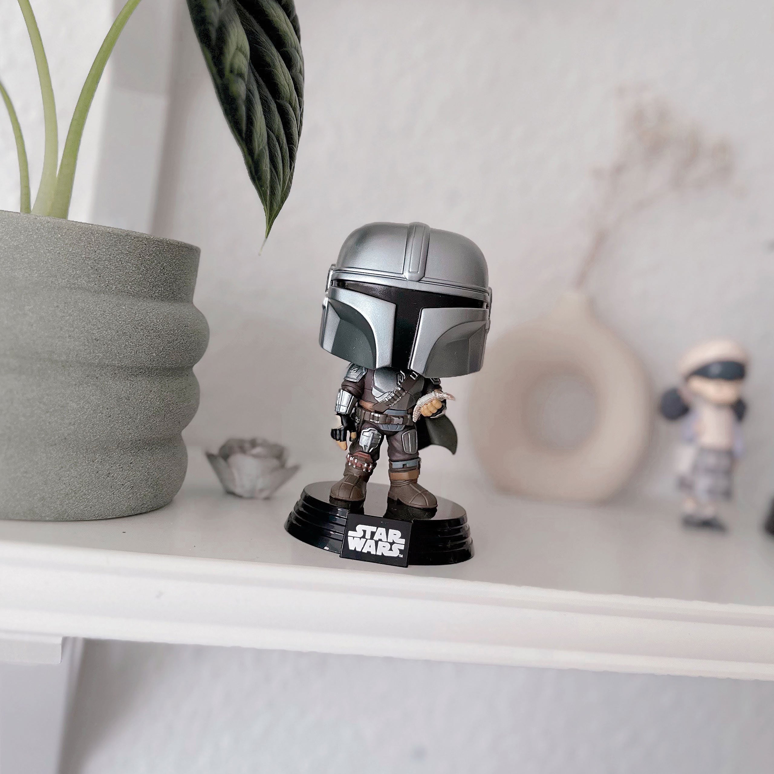 Imagen del producto Star Wars - The Mandalorian Funko Pop Figura de Cabeza Oscilante