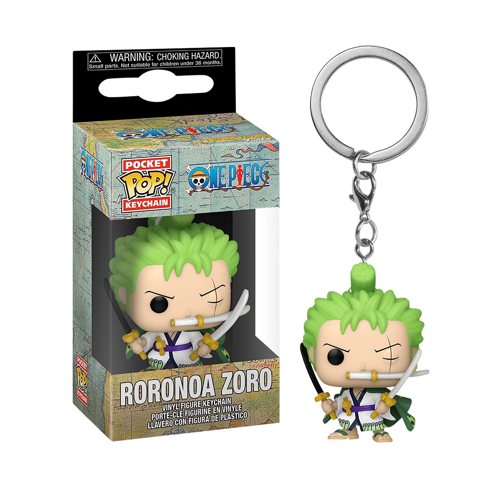 Imagen del producto One Piece - Llavero Funko Pop Roronoa Zoro