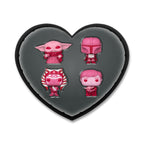 Imagen del producto Star Wars - Funko Pocket Pop Set de 4 Figuras Edición de San Valentín