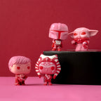 Imagen del producto Star Wars - Funko Pocket Pop Set de 4 Figuras Edición de San Valentín