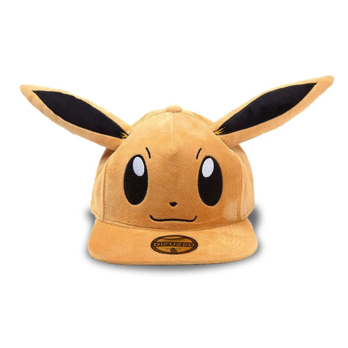 Imagen del producto Pokemon - Gorra Snapback de Peluche Eevee