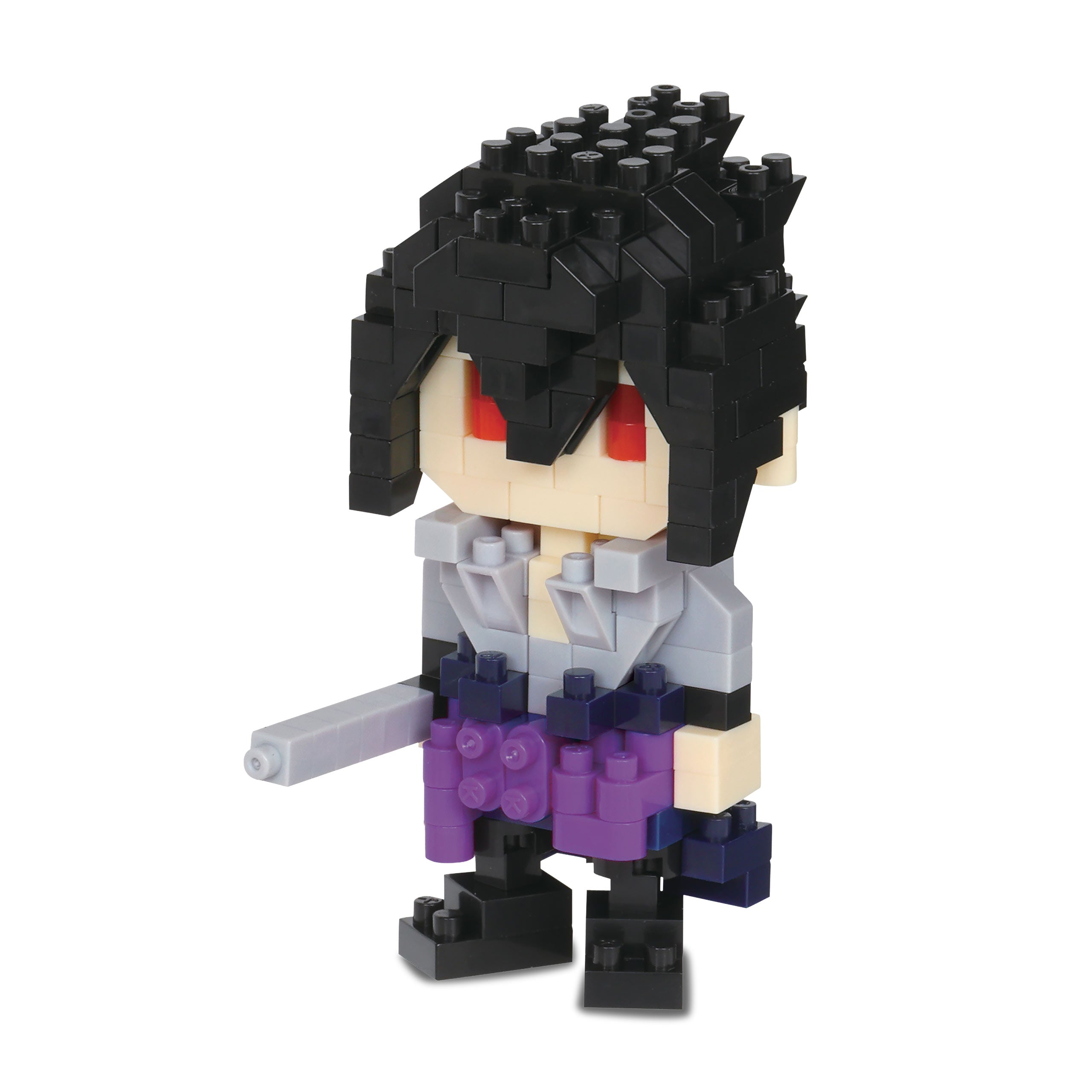Imagen del producto Naruto Shippuden - Figura mini de bloques de construcción nanoblock de Sasuke Uchiha