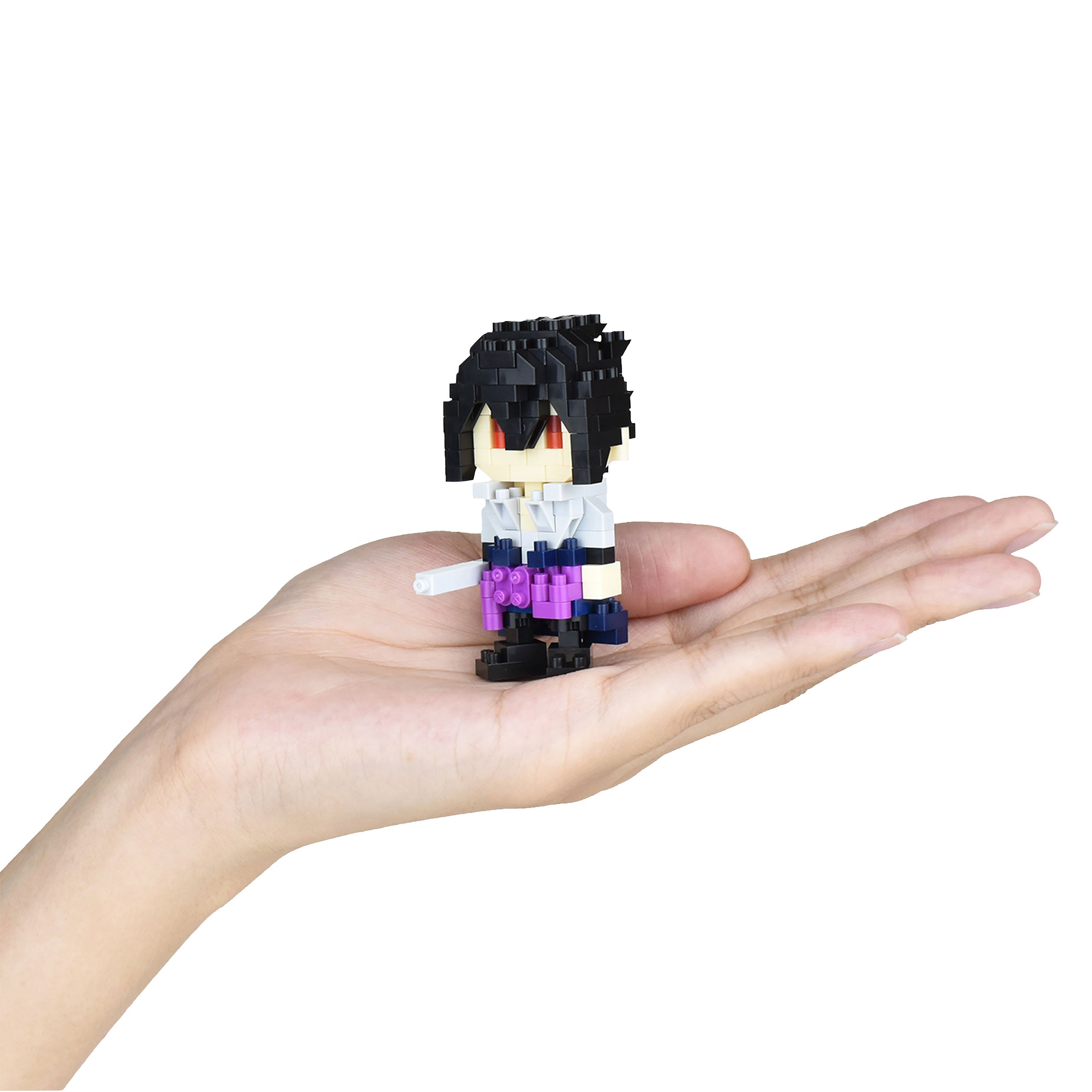 Imagen del producto Naruto Shippuden - Figura mini de bloques de construcción nanoblock de Sasuke Uchiha
