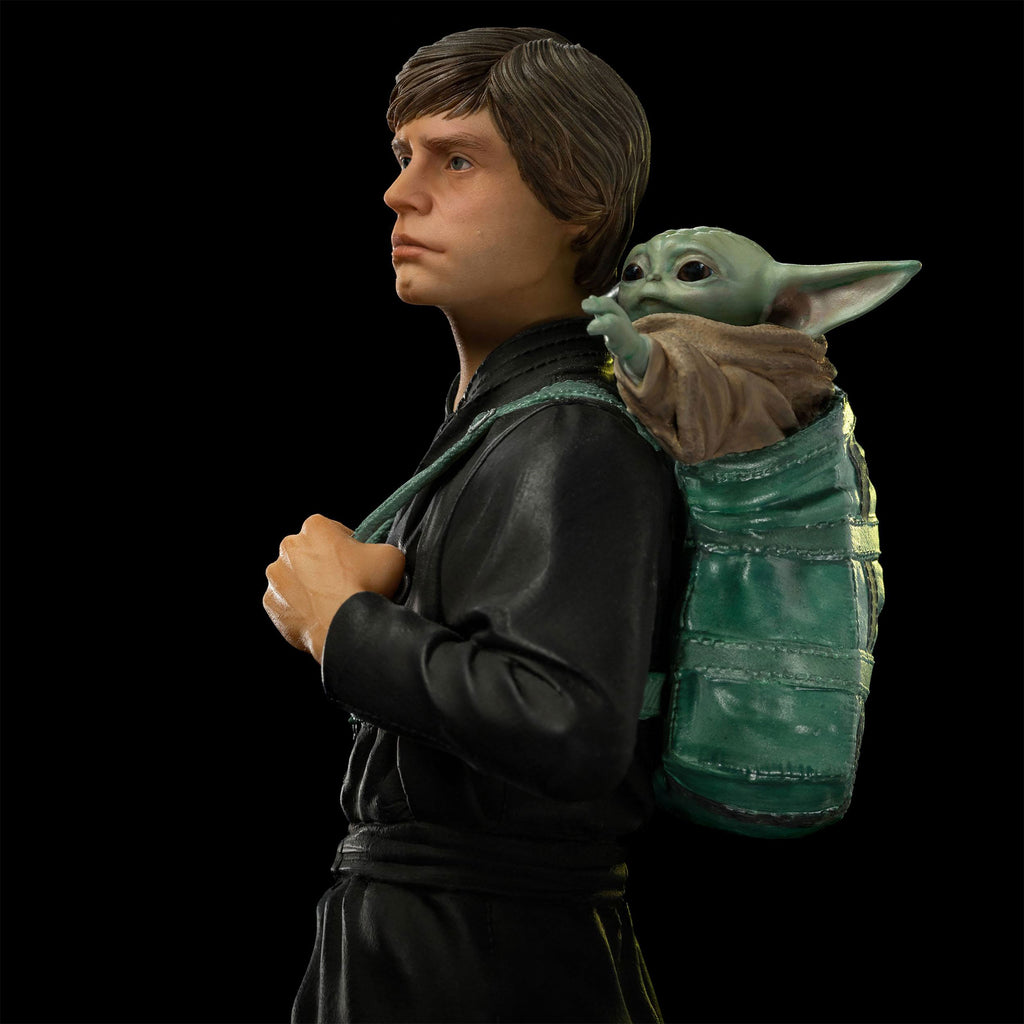 Product image Luke Skywalker & Grogu Training Statue Limited - Star Wars The Book of Boba Fett