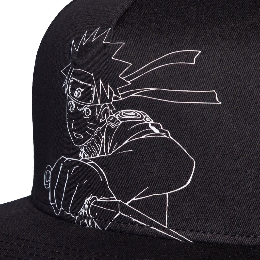 Imagen del producto Naruto Shippuden - Gorra Snapback de personajes delineados