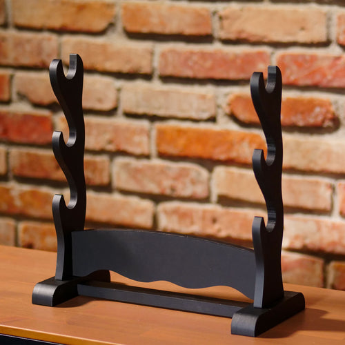 Imagen del producto Soporte de Katana para tres espadas Accesorio negro