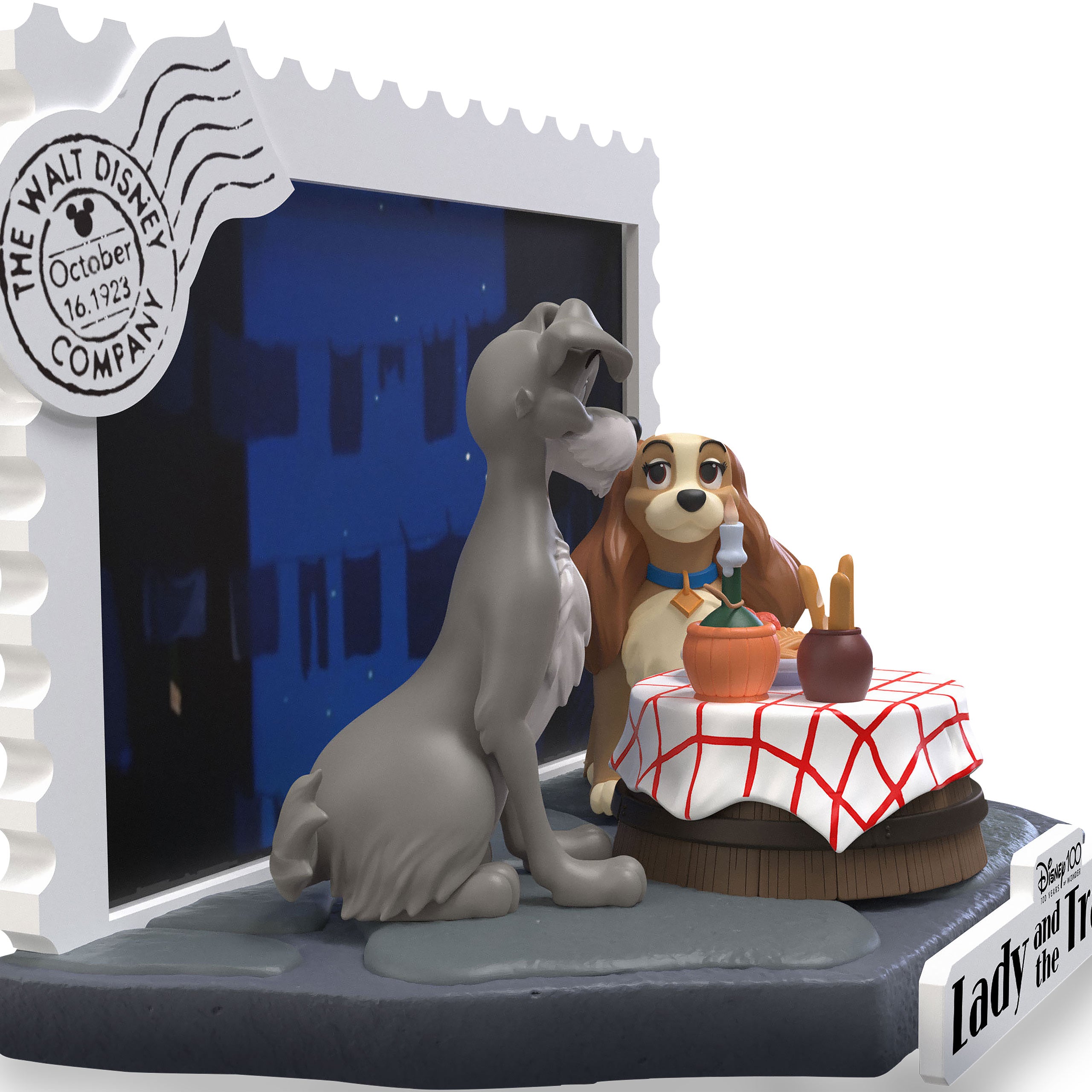 Imagen del producto Figura de Diorama D-Stage de La Dama y el Vagabundo
