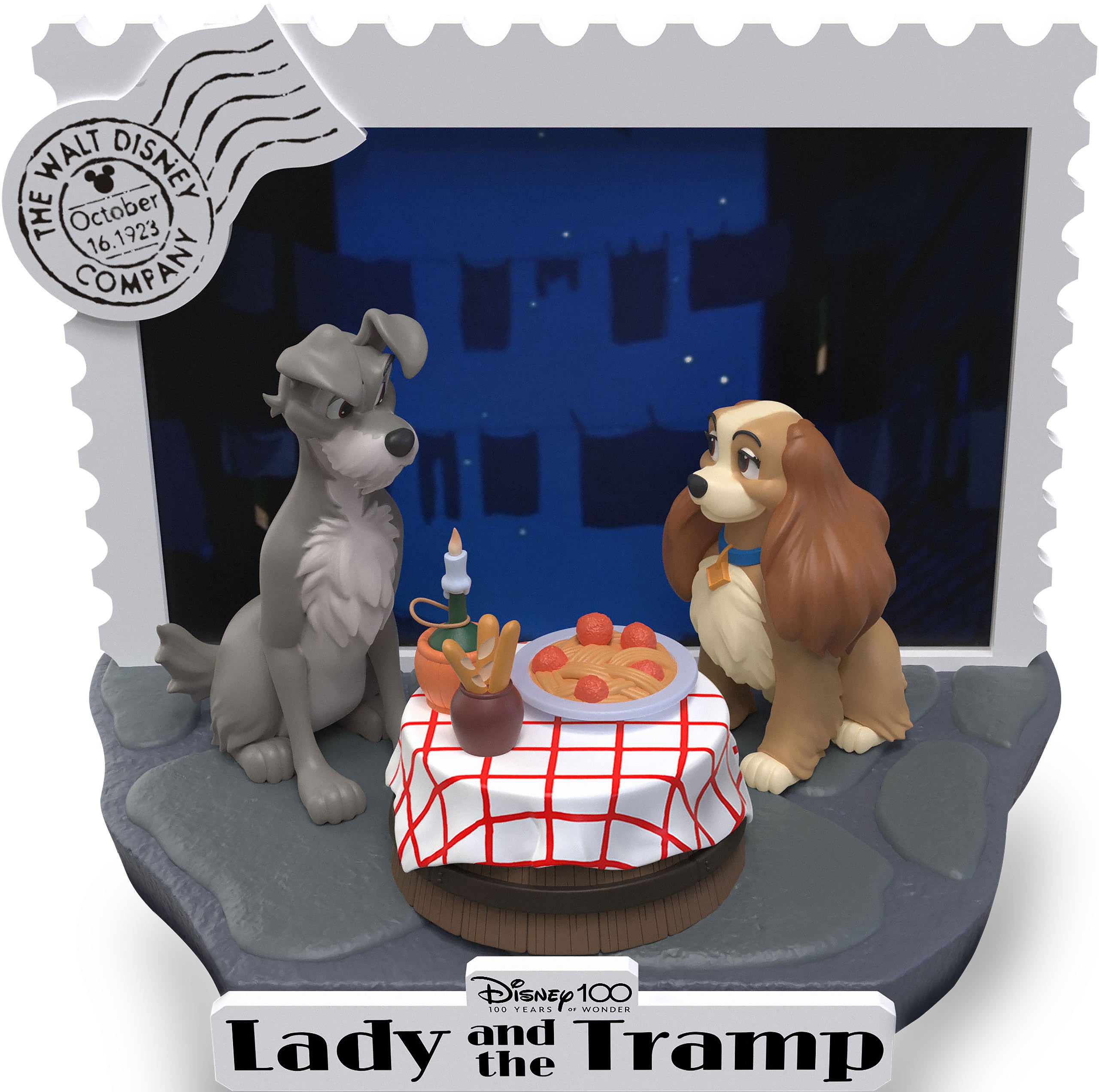 Imagen del producto Figura de Diorama D-Stage de La Dama y el Vagabundo