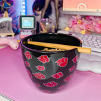 Imagen del producto Naruto - Akatsuki Ramen Cuenco con Palillos