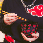 Imagen del producto Naruto - Akatsuki Ramen Cuenco con Palillos