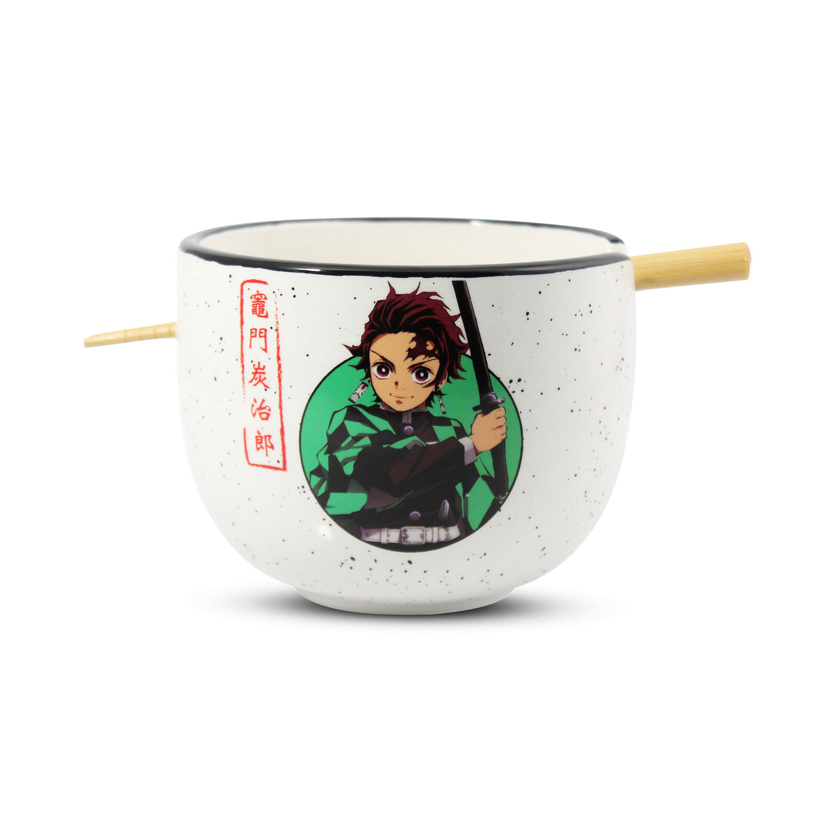 Imagen del producto Demon Slayer - Cuenco de Ramen de Tanjiro Kamado con palillos