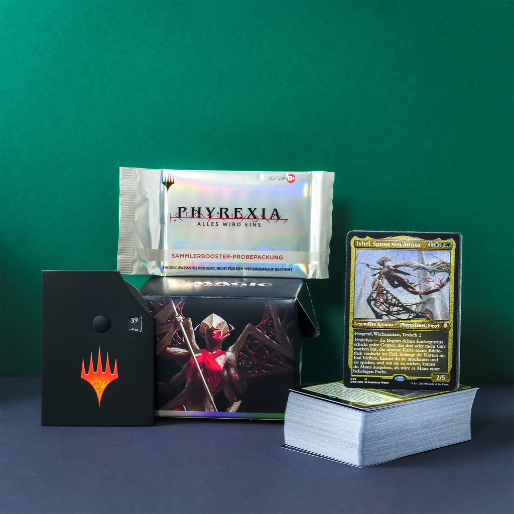 Imagen del producto Phyrexia: Todo se convierte en uno Deck de comandante de influencia corruptora - Magic The Gathering