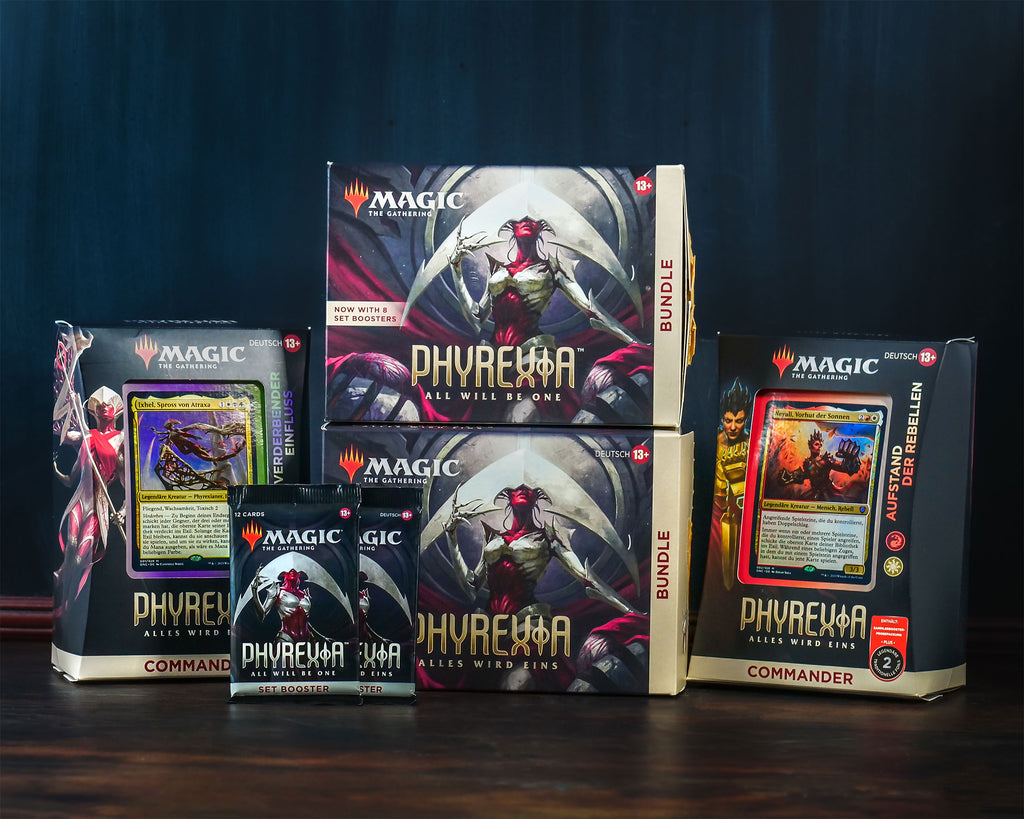 Imagen del producto Phyrexia: Todo se convierte en uno Deck de comandante de influencia corruptora - Magic The Gathering