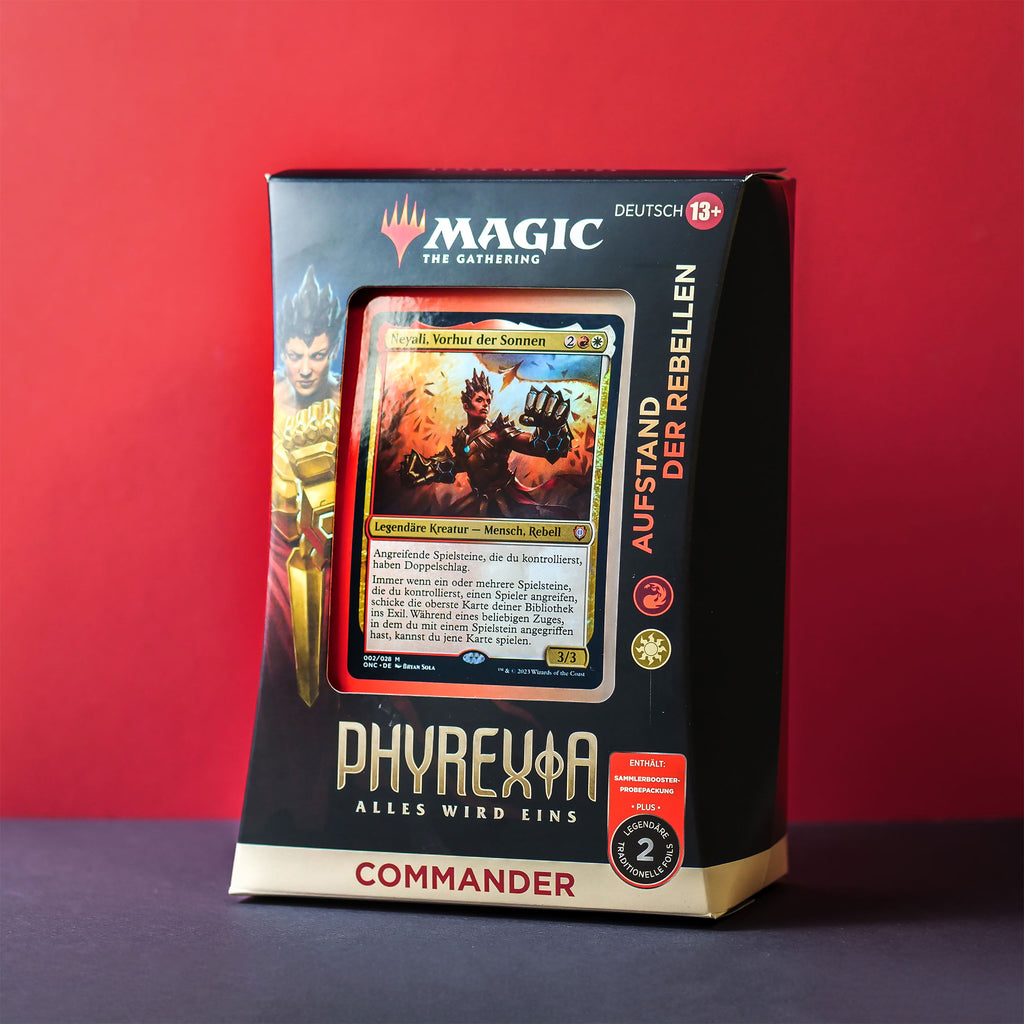 Imagen del producto Phyrexia: Todo se convierte en uno Baraja de Comandante de la Rebelión - Magic The Gathering
