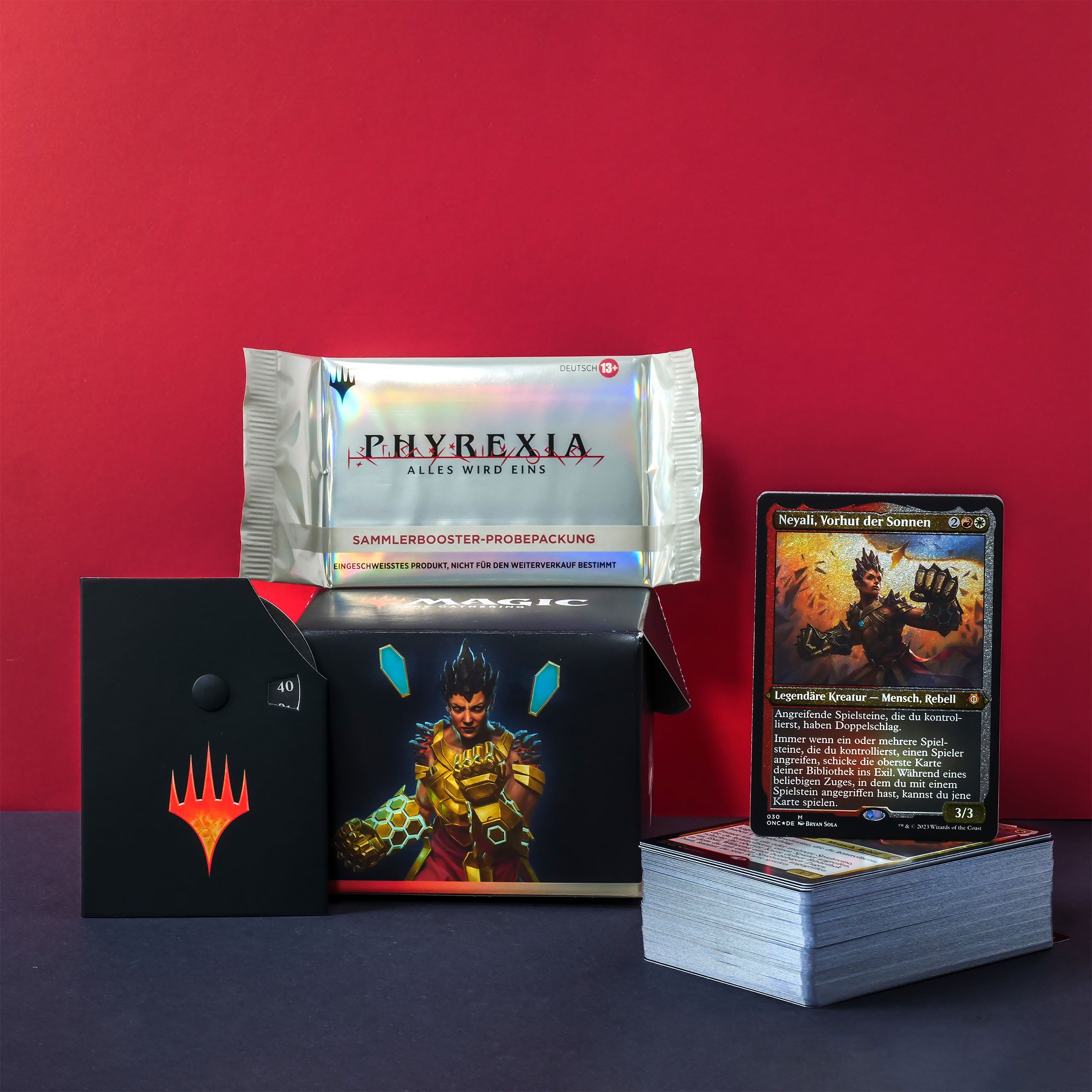 Imagen del producto Phyrexia: Todo se convierte en uno Baraja de Comandante de la Rebelión - Magic The Gathering