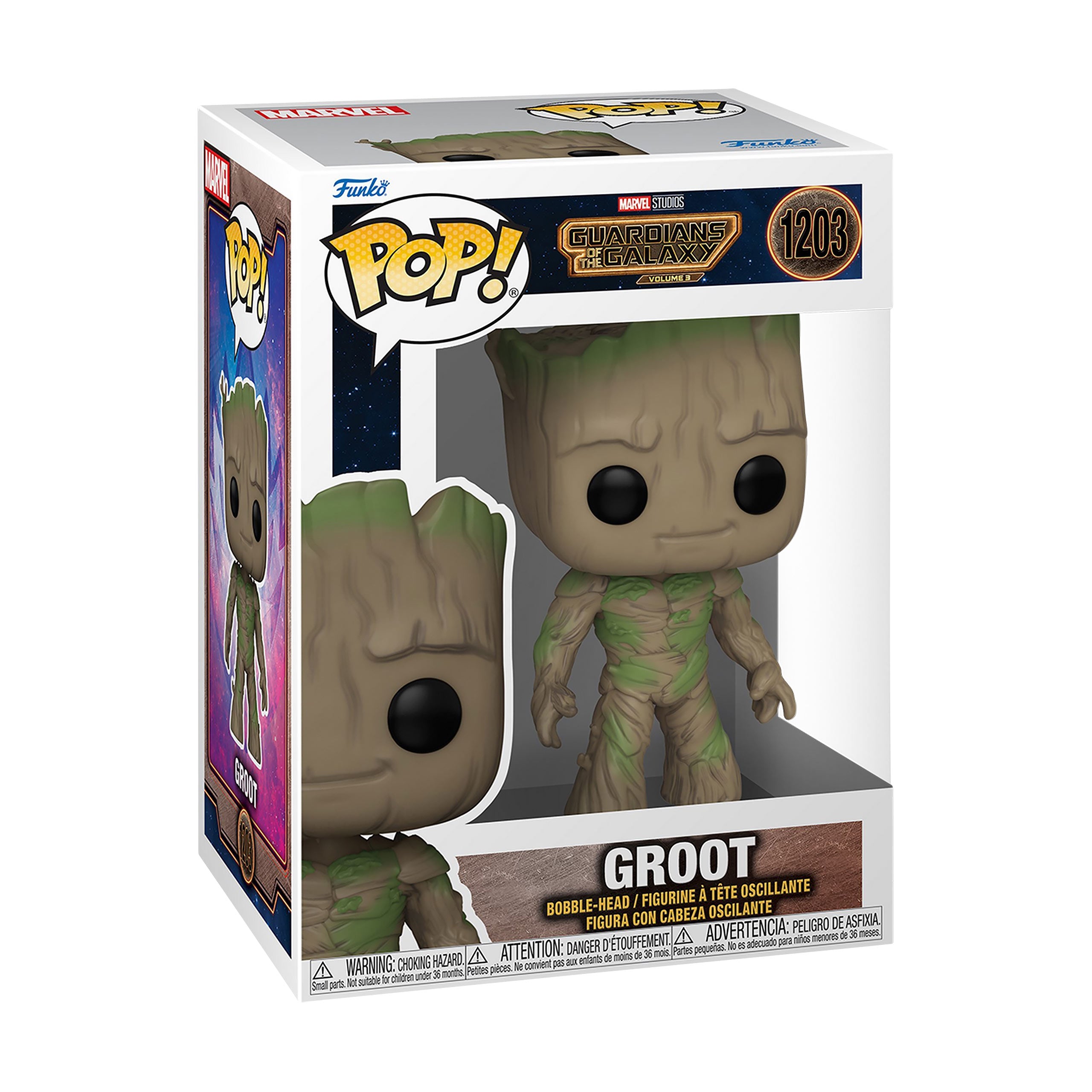 Imagen del producto Guardianes de la Galaxia - Figura de cabeza oscilante Funko Pop de Groot