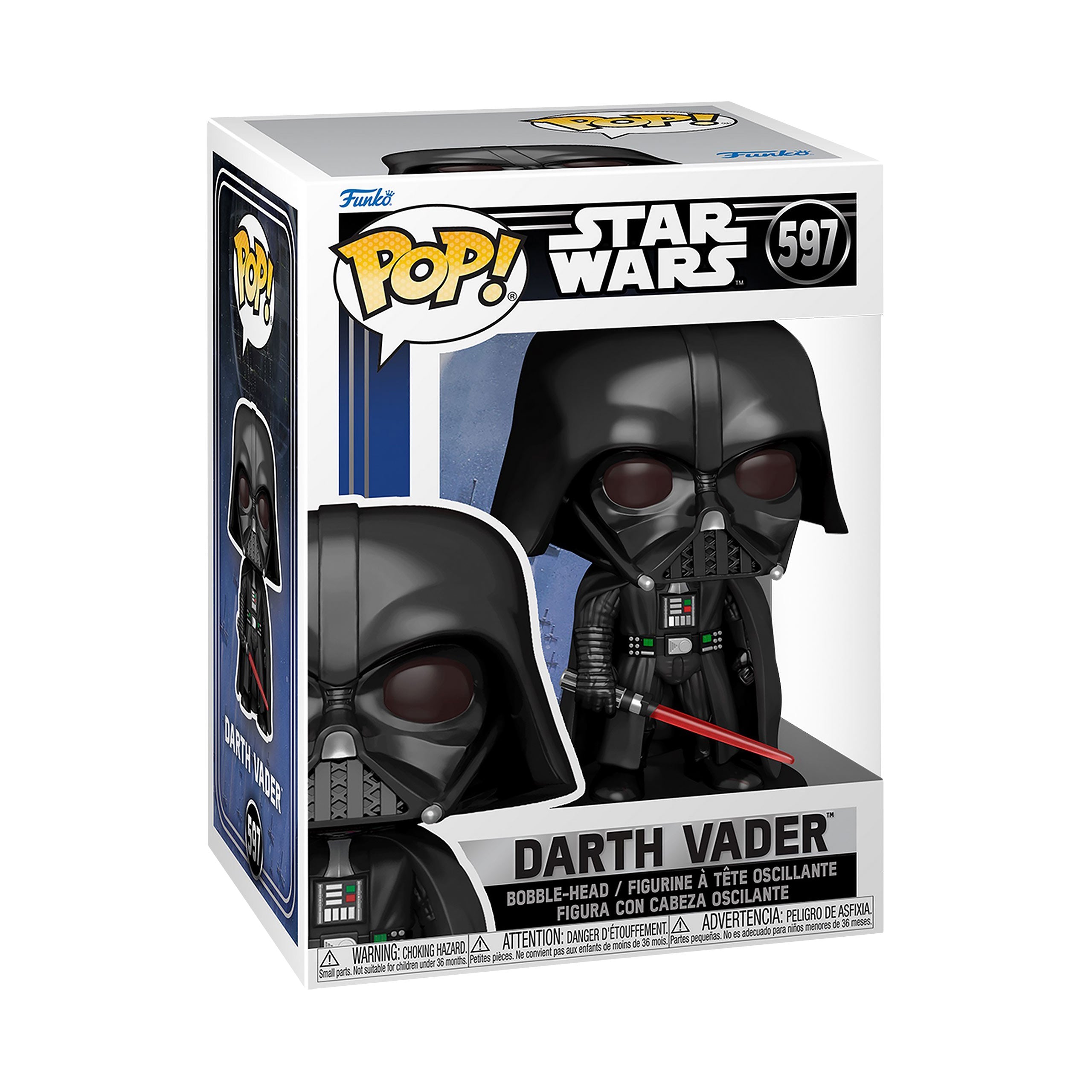 Imagen del producto Star Wars - Figura Funko Pop de Darth Vader con cabeza oscilante