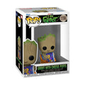 Imagen del producto Yo soy Groot - Groot con bolas de queso Figura Funko Pop con cabeza oscilante