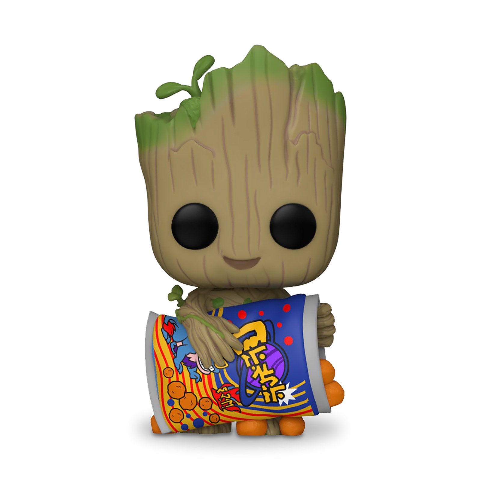 Imagen del producto Yo soy Groot - Groot con bolas de queso Figura Funko Pop con cabeza oscilante