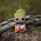 Imagen del producto Yo soy Groot - Groot con bolas de queso Figura Funko Pop con cabeza oscilante