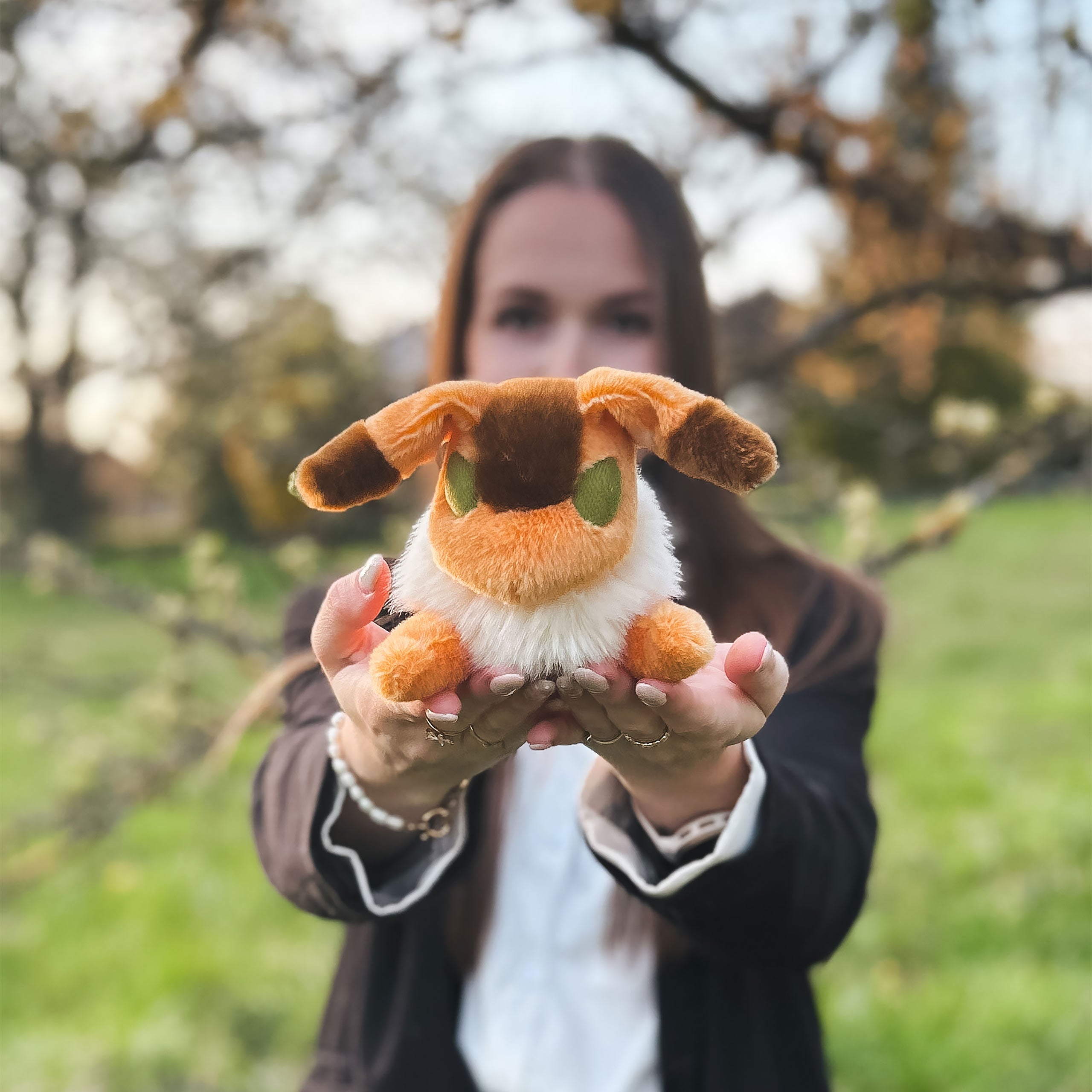 Imagen del producto El castillo en el cielo - Figura de peluche de ardilla zorro