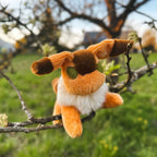 Imagen del producto El castillo en el cielo - Figura de peluche de ardilla zorro