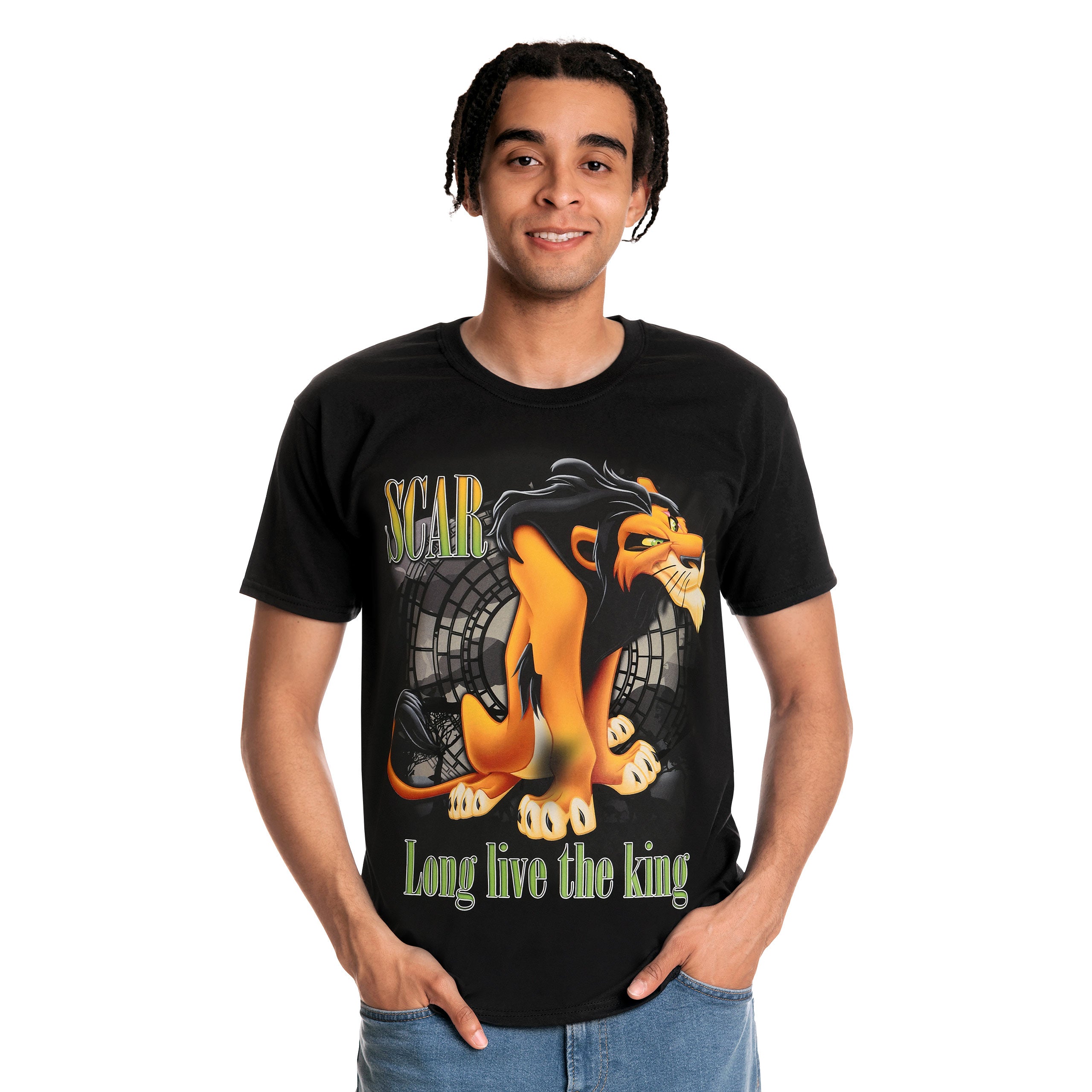 Imagen del producto El Rey León - Camiseta negra 'Long Live The King'