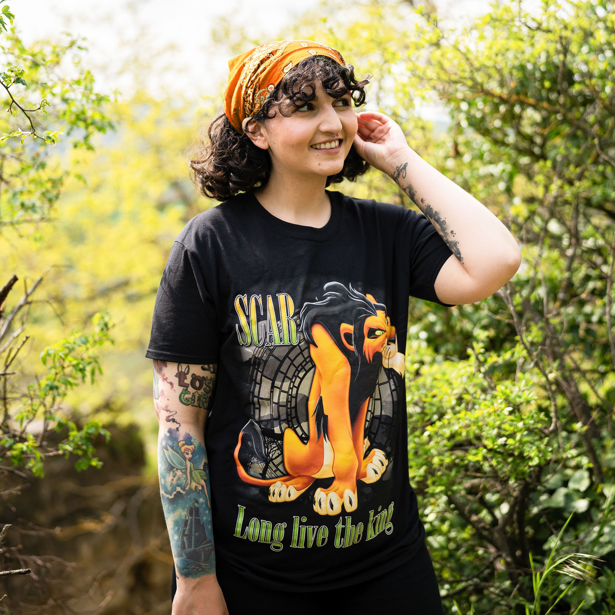 Imagen del producto El Rey León - Camiseta negra 'Long Live The King'