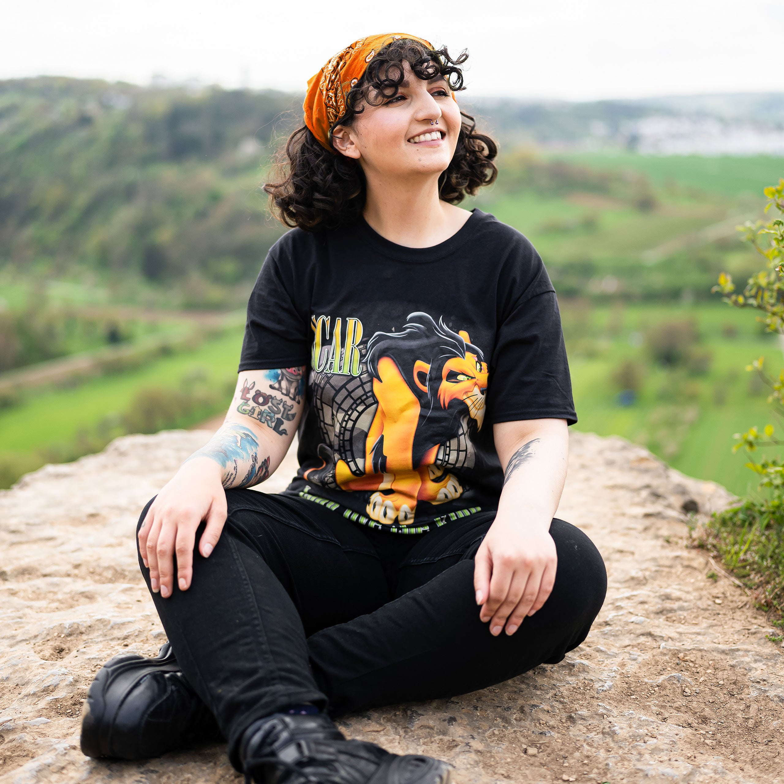 Imagen del producto El Rey León - Camiseta negra 'Long Live The King'
