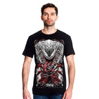 Imagen del producto Venom - Camiseta negra, blanca y sangre